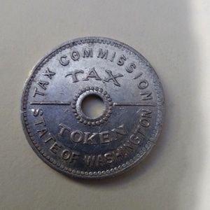 Vgt Washington 1935 tax token
